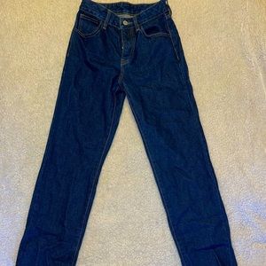 100% Cotton High Waisted Straight leg pants